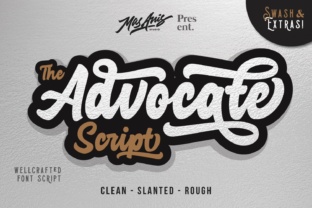 Advocate Script: A Bold Font for Digital Marketing