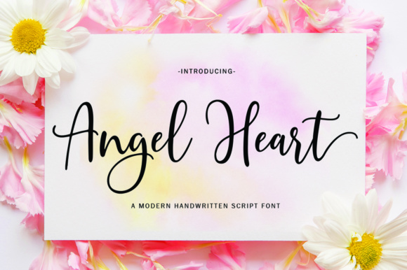 Angel Heart Script Font Review