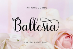 Ballesia Script: A Web-Ready Script Font for Digital Designers