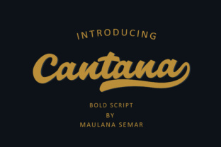 Cantana Script Review: A Bold Typeface for Modern Branding