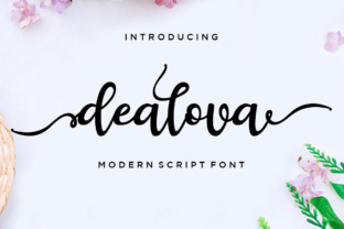 Dealova Script: A Vintage Touch for Modern Design