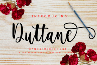 Duttane Script: A Modern Font for Editorial and Publication Design
