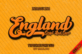 England Script: A Display Typeface That Delights in Digital Spaces
