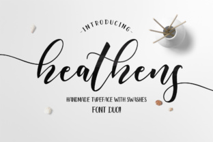 Heathens Script: A Modern Calligraphy Font