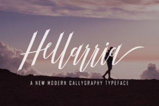 Hellarria Script: A Modern Script Font for Real Branding Work
