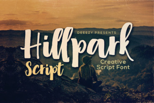Hillpark Script Brings Bold Handwritten Charm to Modern Web Design