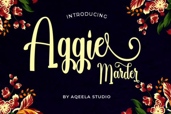 How Aggie Marder Script Brings Elegance to Editorial Design