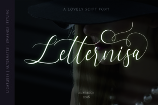 Letternisa Script: Elegant Font for Modern Design