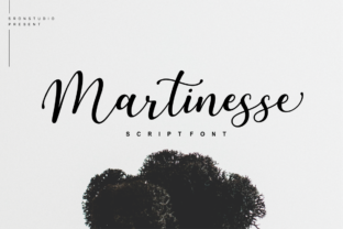 Martinesse Script: A Stylish Font for Editorial Design