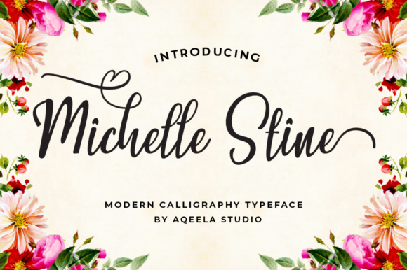 Michelle Stine Script: A Modern Typeface That Makes Campaigns Click