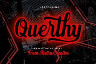 Querthy Script: A Handwritten Font for Crafters