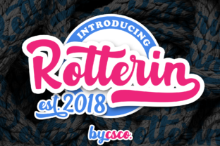 Rotterin Script: A Font for Impactful Design