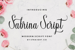 Sabrina Script: A Refined Script Font for Editorial Storytelling