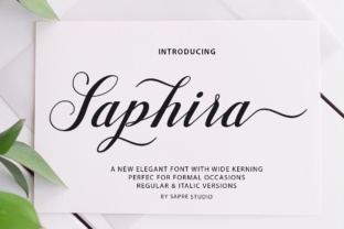 Saphira Script: A Small Business Owner’s Honest Review of This Modern Script Font
