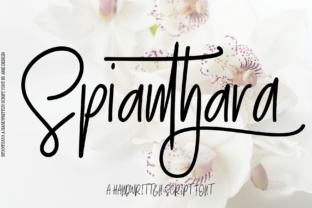 Spianthara Script: A Elegant Font for Business