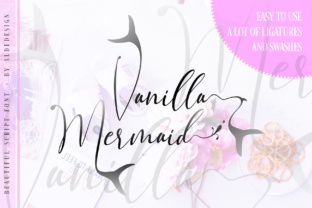 Vanilla Mermaid Script: A Playful Font for Brand Content That Stops the Scroll