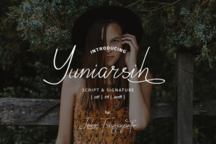 Yuniarsih Script Brings Handcrafted Warmth to Brand Identity Work